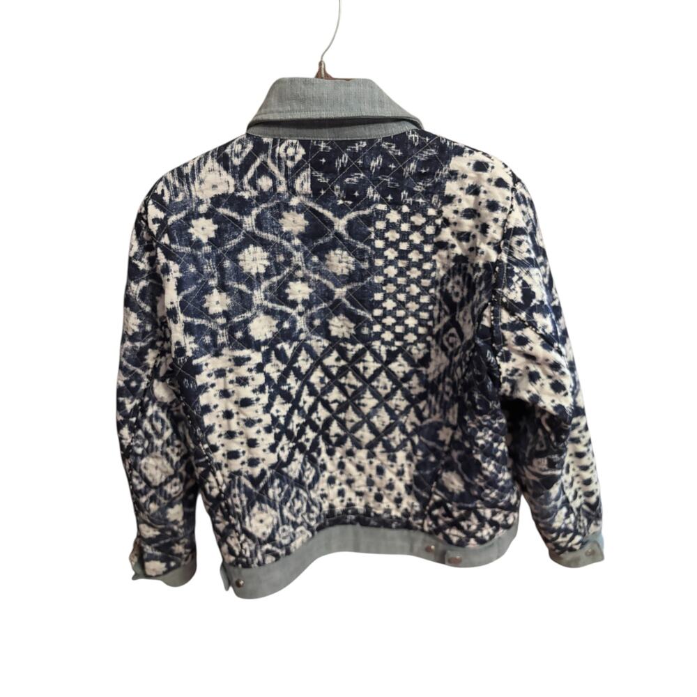 Blank NYC Women’s Reversible Patchwork Quilted Ja… - image 2